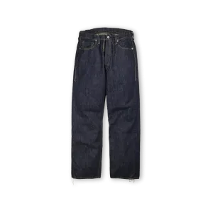 【2024AW】S0105-24 - WWII Model Brown Cotton Denim Pants -