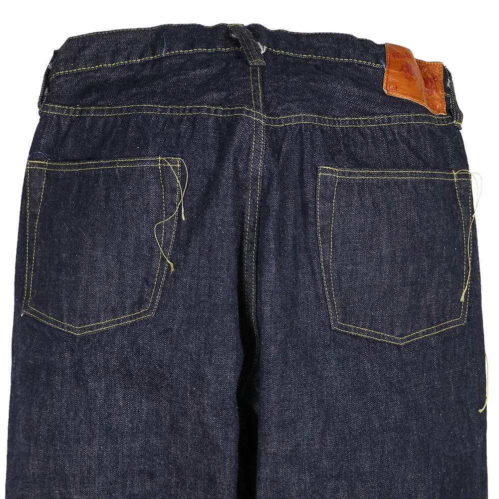 【2024AW】S0105-24 - WWII Model Brown Cotton Denim Pants -
