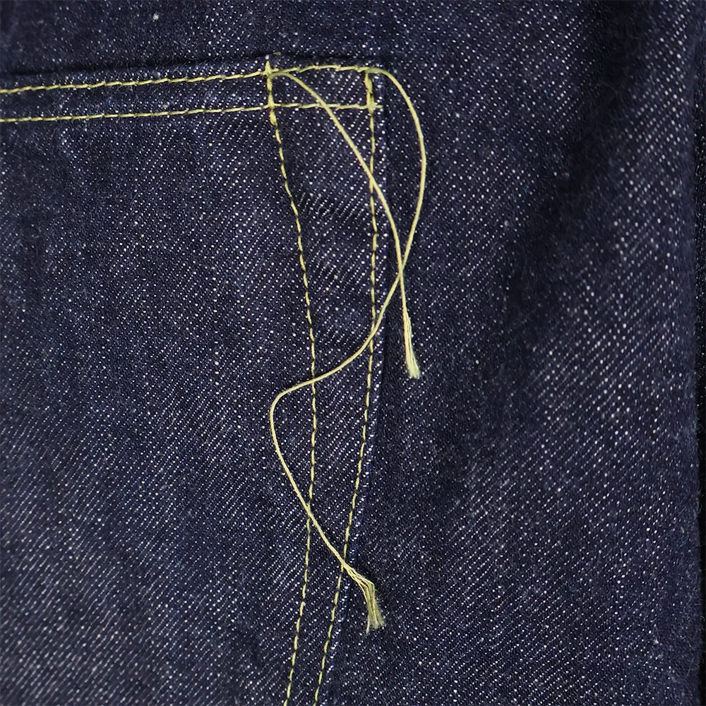 【2024AW】S0105-24 - WWII Model Brown Cotton Denim Pants -
