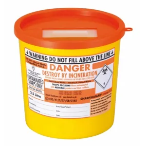 2.5 Litre Sharps Bin