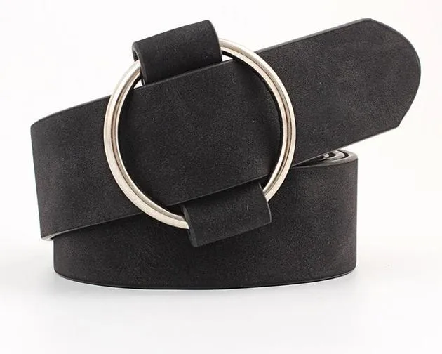 Amara Needle-Free Round Buckle Belt