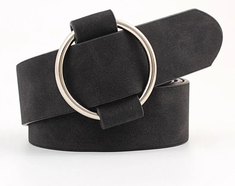 Amara Needle-Free Round Buckle Belt