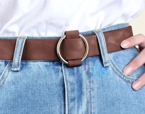 Amara Needle-Free Round Buckle Belt