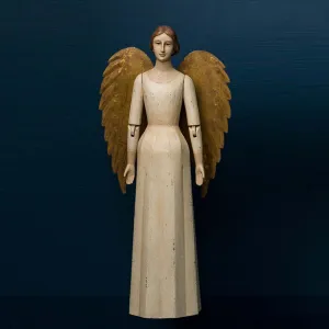 ANGEL MARIANNE SMALL, ANTIQUE WHITE