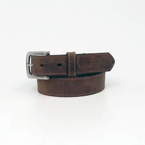 Ariat Brown Kids Belt with Embroidered Distressed USA Flag