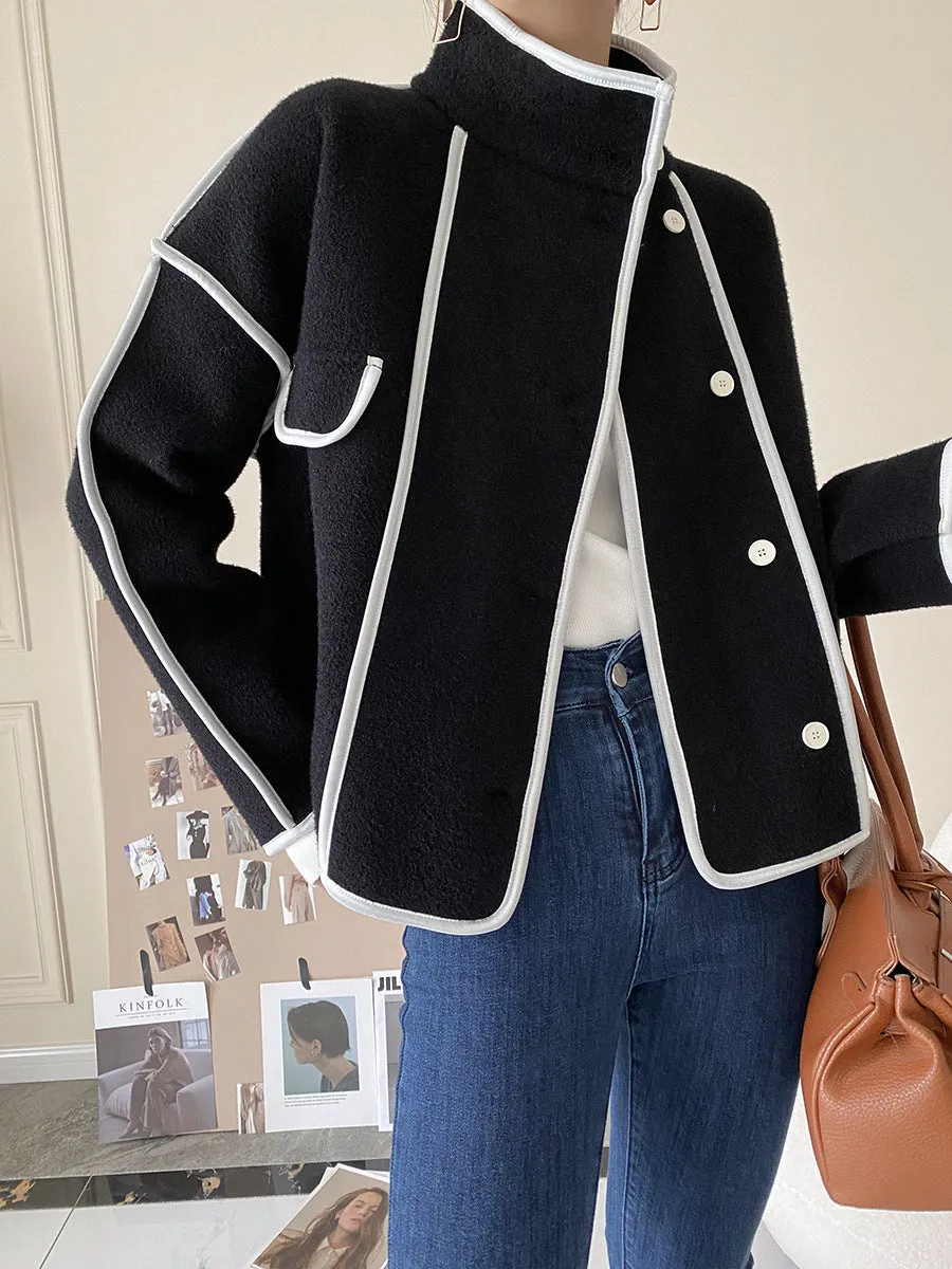 Augustus Stand Collar Coat