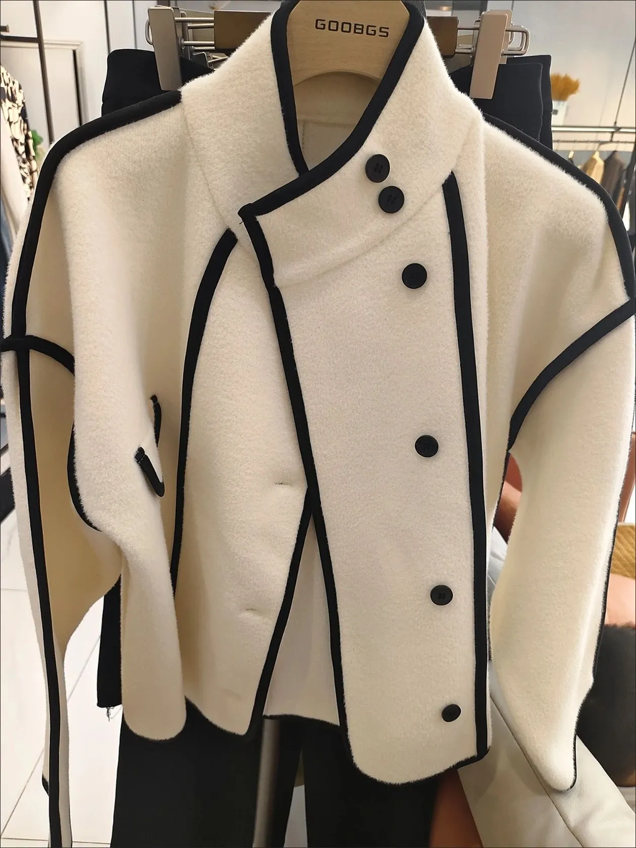 Augustus Stand Collar Coat