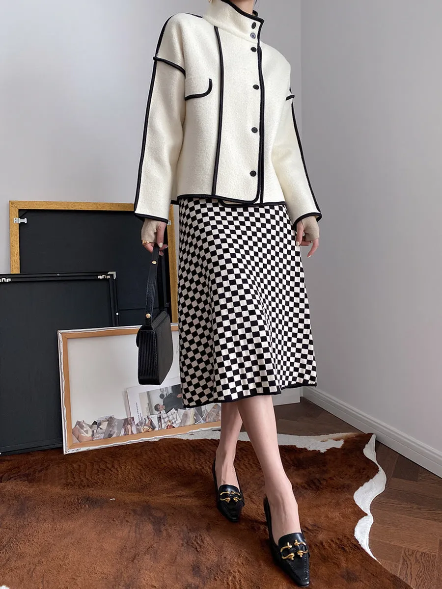 Augustus Stand Collar Coat