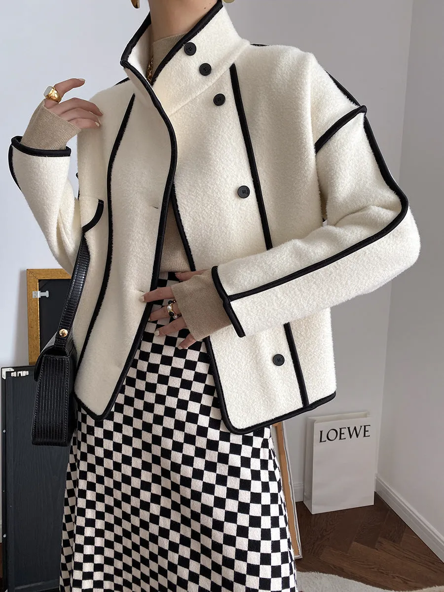 Augustus Stand Collar Coat
