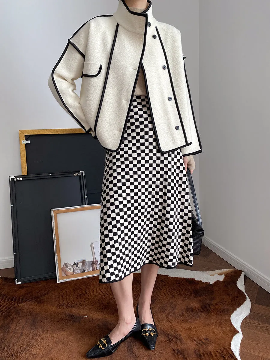 Augustus Stand Collar Coat