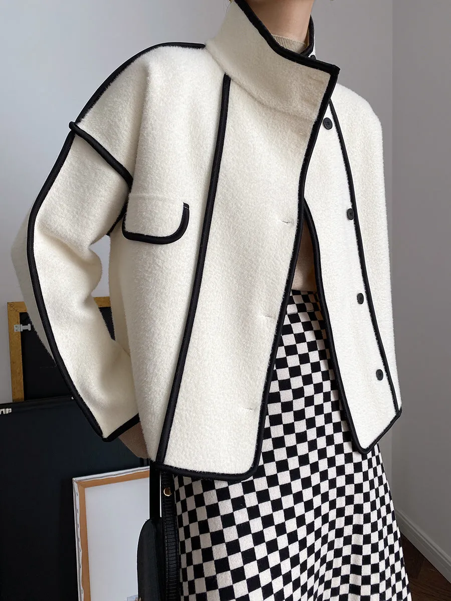 Augustus Stand Collar Coat