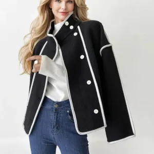 Augustus Stand Collar Coat