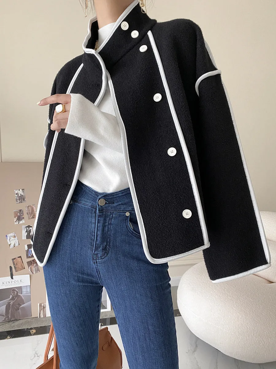 Augustus Stand Collar Coat