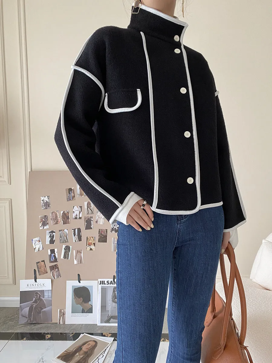 Augustus Stand Collar Coat
