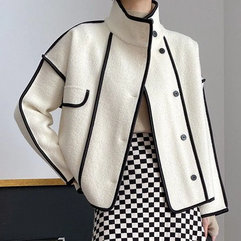 Augustus Stand Collar Coat