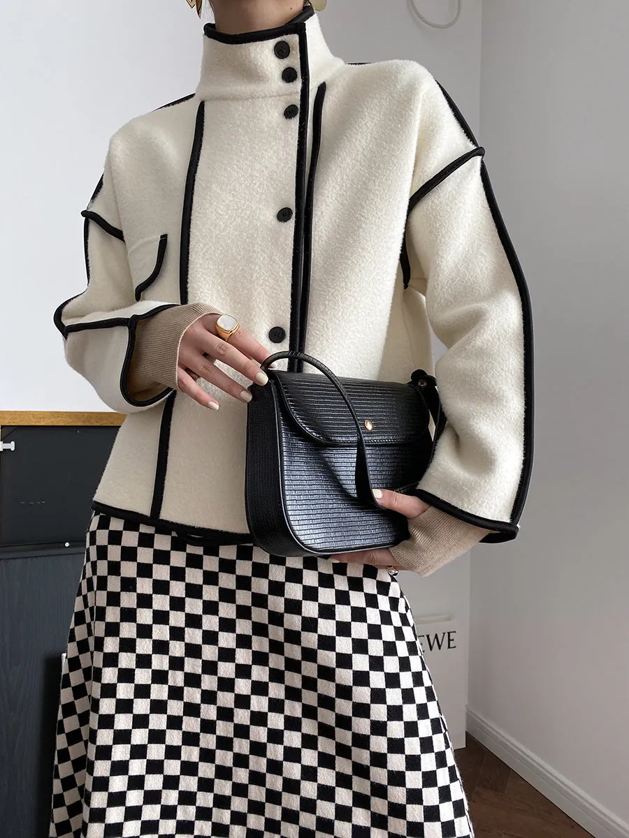 Augustus Stand Collar Coat