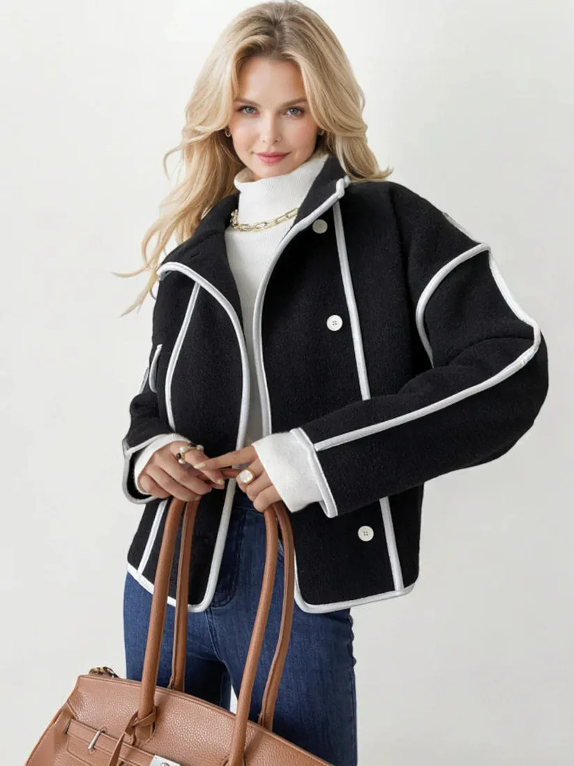 Augustus Stand Collar Coat