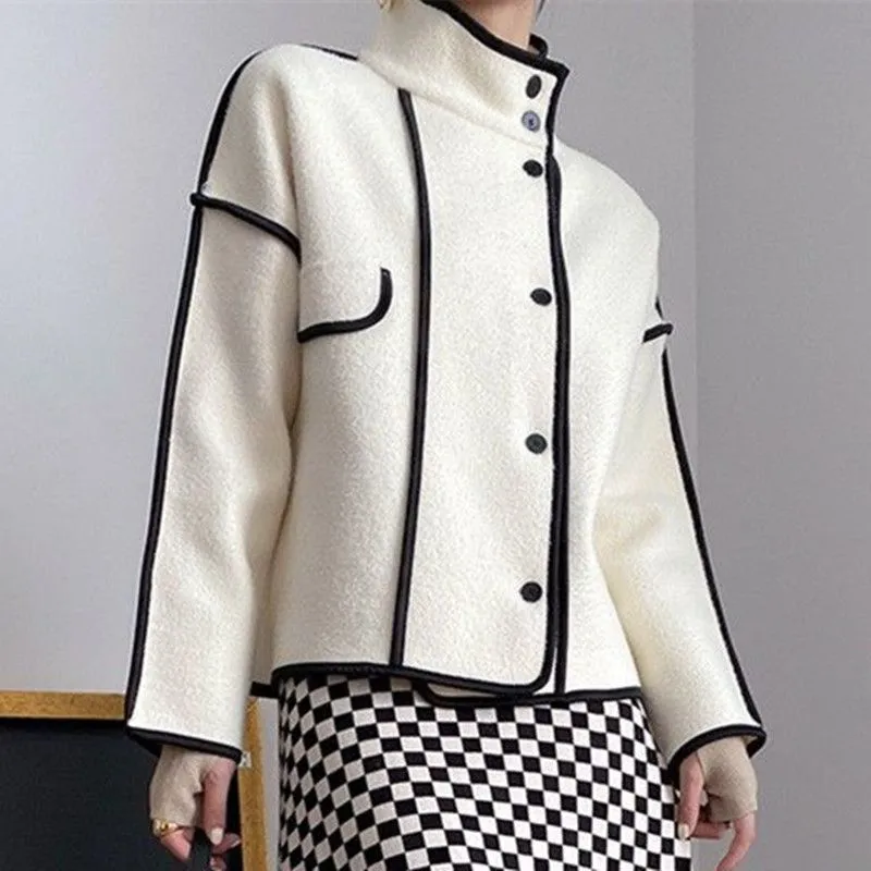 Augustus Stand Collar Coat