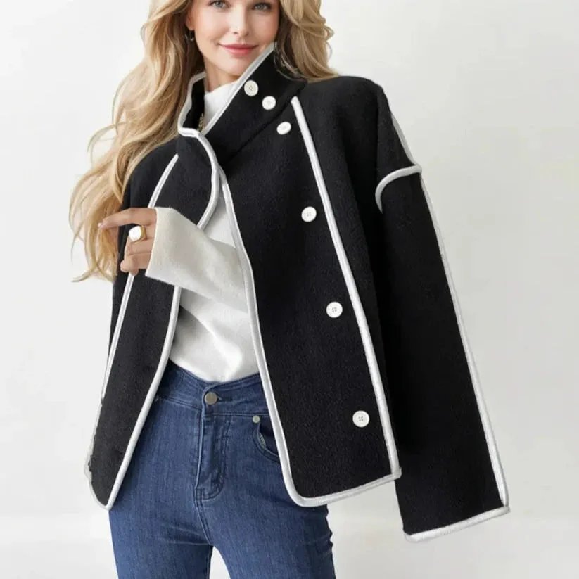 Augustus Stand Collar Coat