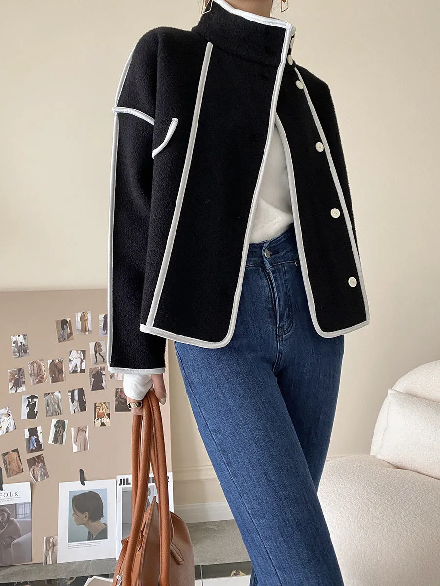 Augustus Stand Collar Coat