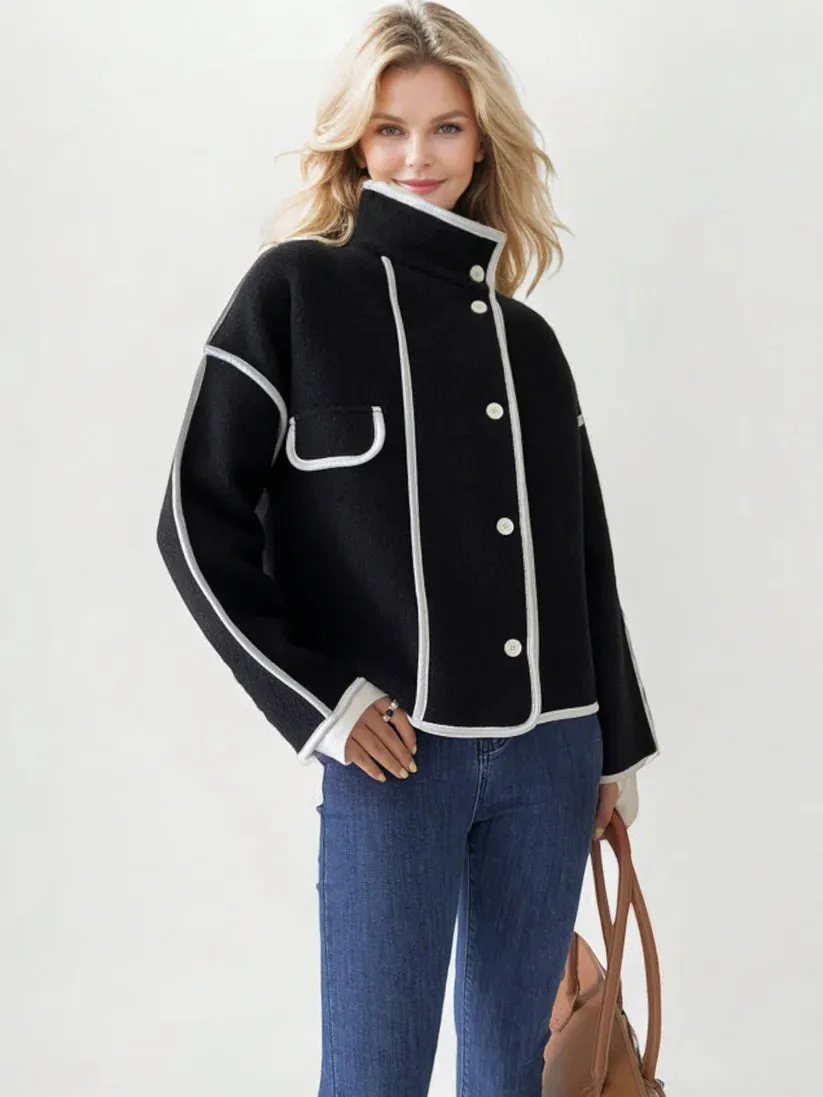 Augustus Stand Collar Coat