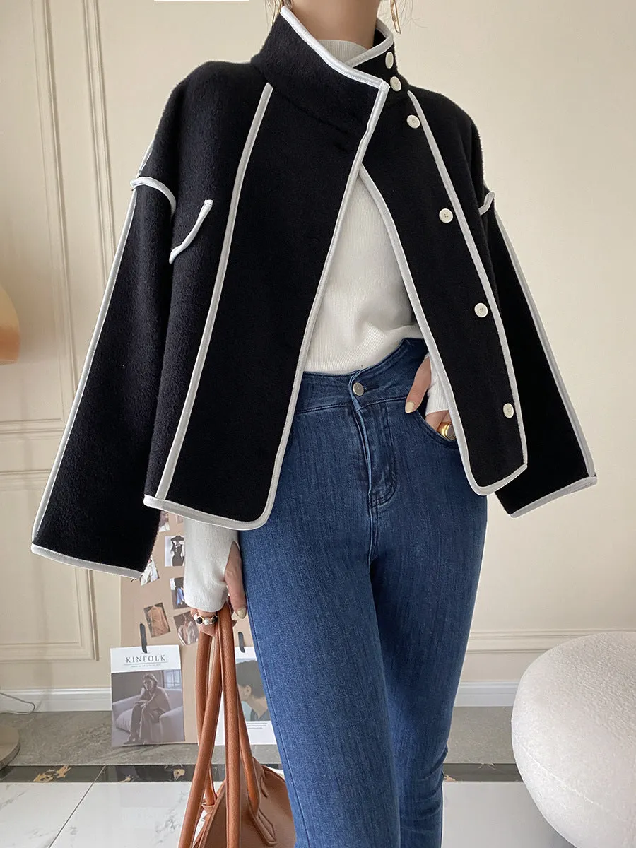 Augustus Stand Collar Coat