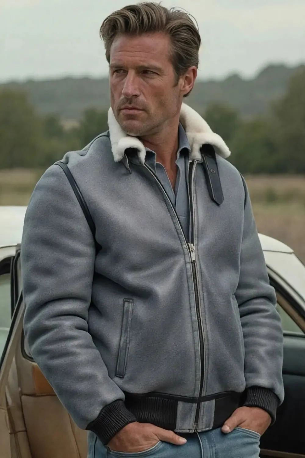 Bastien Vintage Sheepskin Jacket