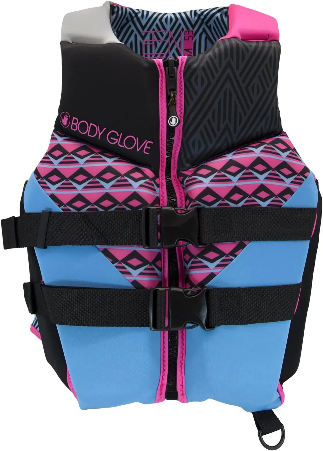 Body Glove- Phantom Women's Evoprene PFD-Adult Life Jacket - Coast Guard Approved, High Mobility PFD, Lightweight Buoyancy Foam, Universal and Oversize