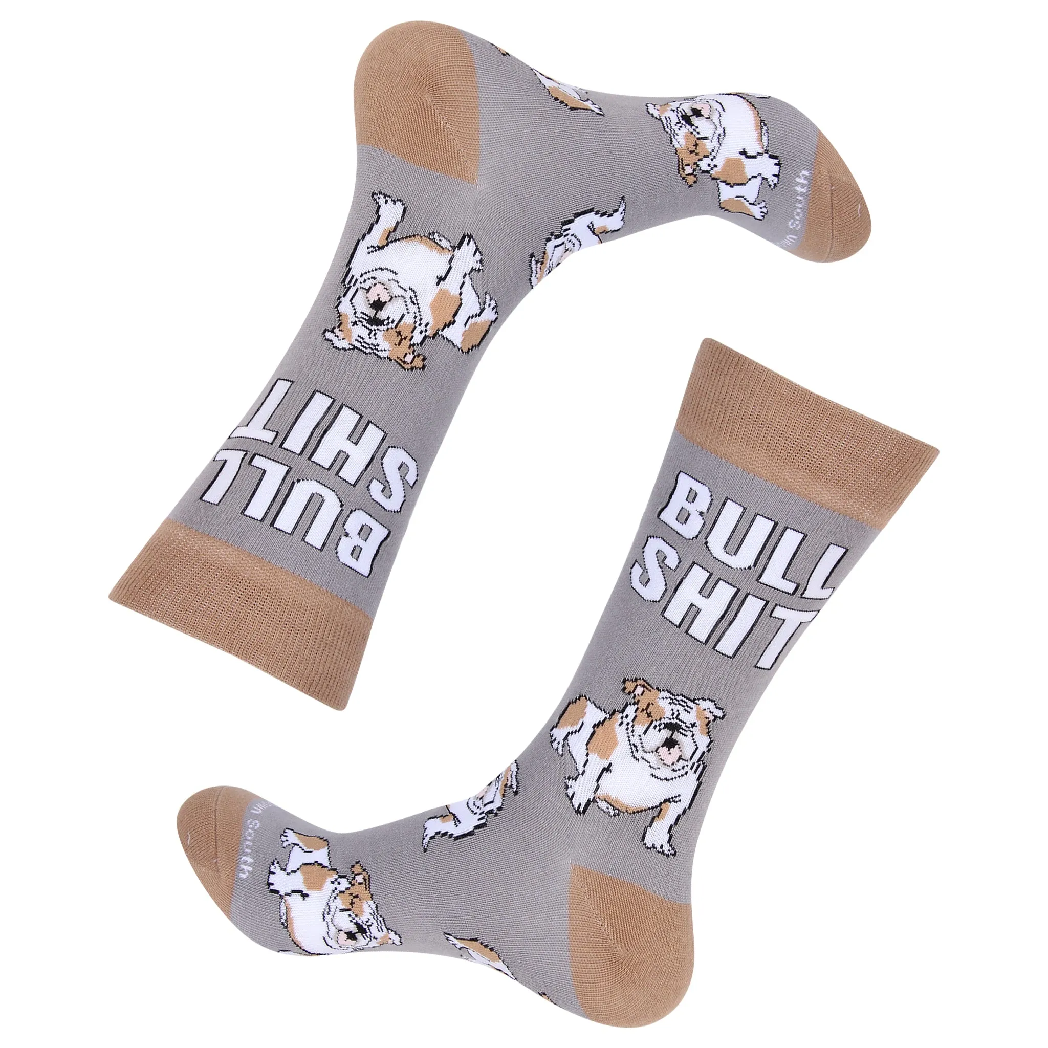 Bull Shit Bulldog Socks