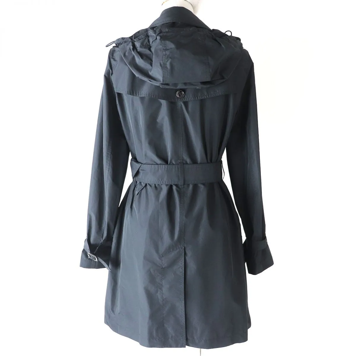 Burberry Women's Trench Coat, Black, Size 36