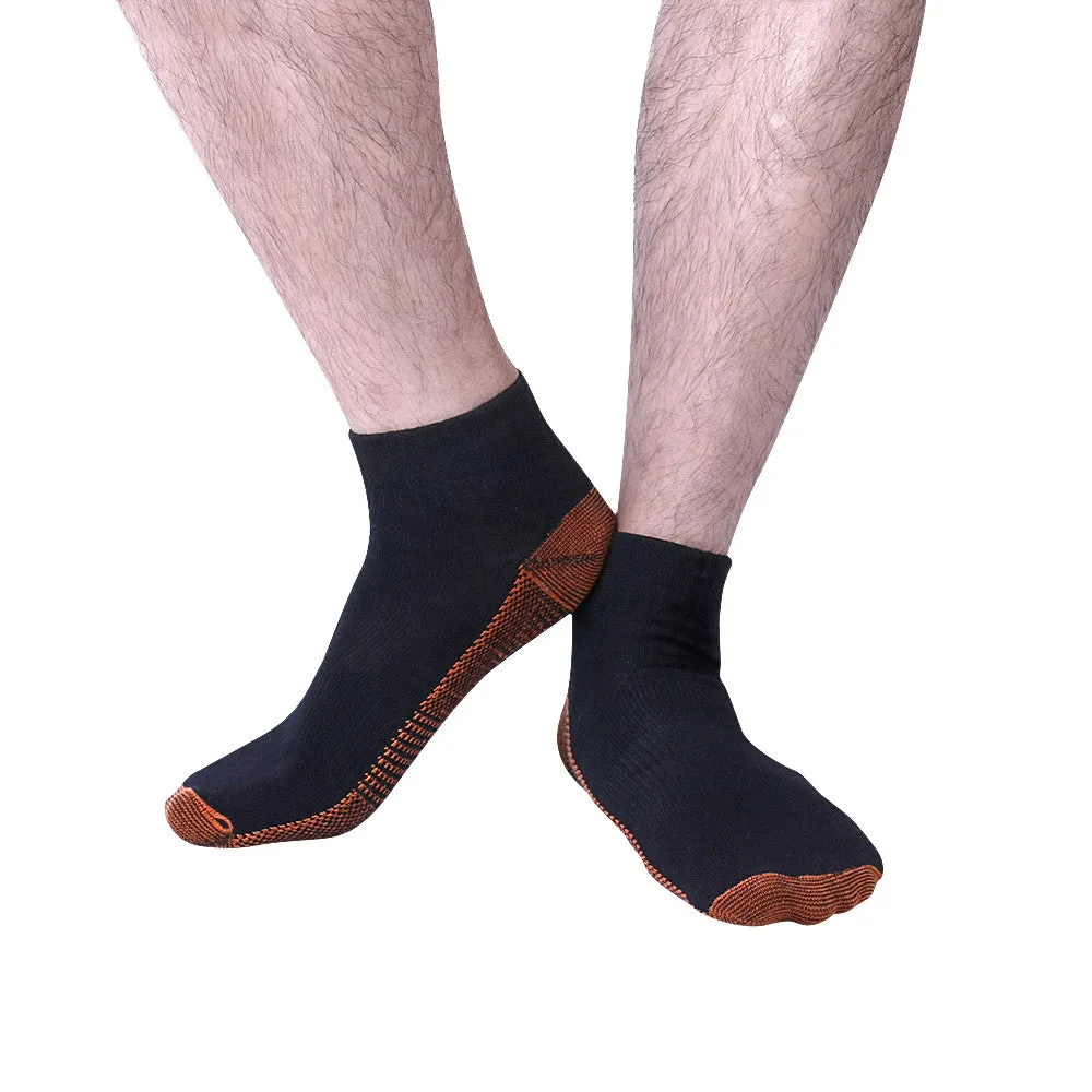 Fatigue Reducing Miracle "COPPER" Ankle Socks