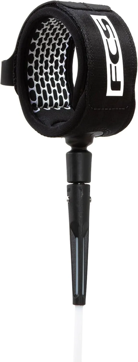 FCS 7' All Round Essential Leash White/Black