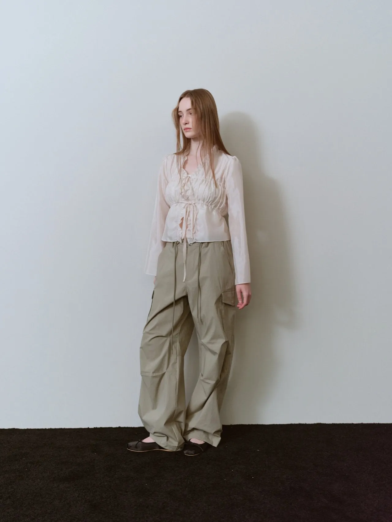 Frill blouse