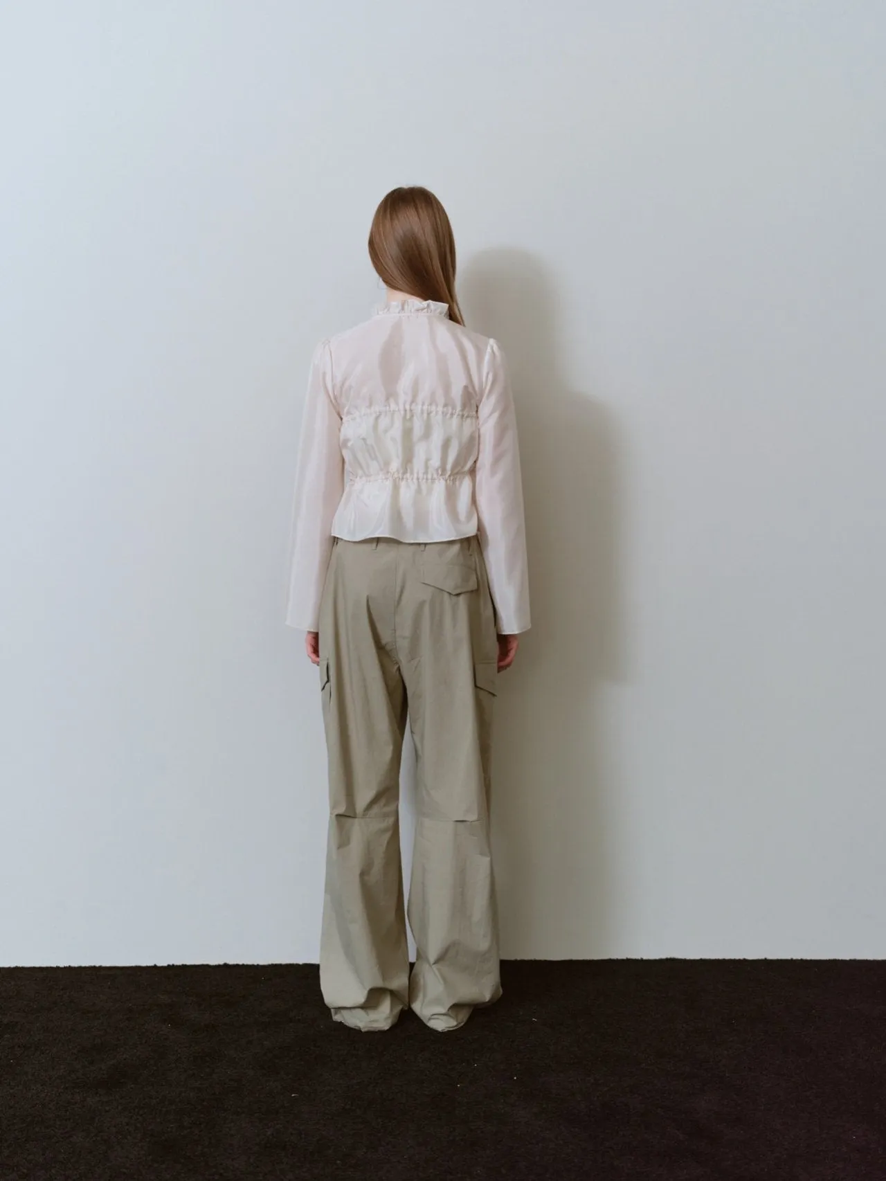 Frill blouse