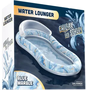 Galvanox Pool Floaties Adult Size, Heavy Duty Raft Water Lounger Recliner Inflatable Float for Swimming Pool