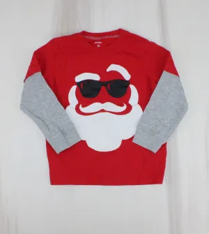 GEORGE COOL SANTA LONG SLEEVE TOP 4Y PRE-LOVED