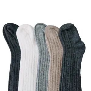 Little Love Bug Cable Knit Tights