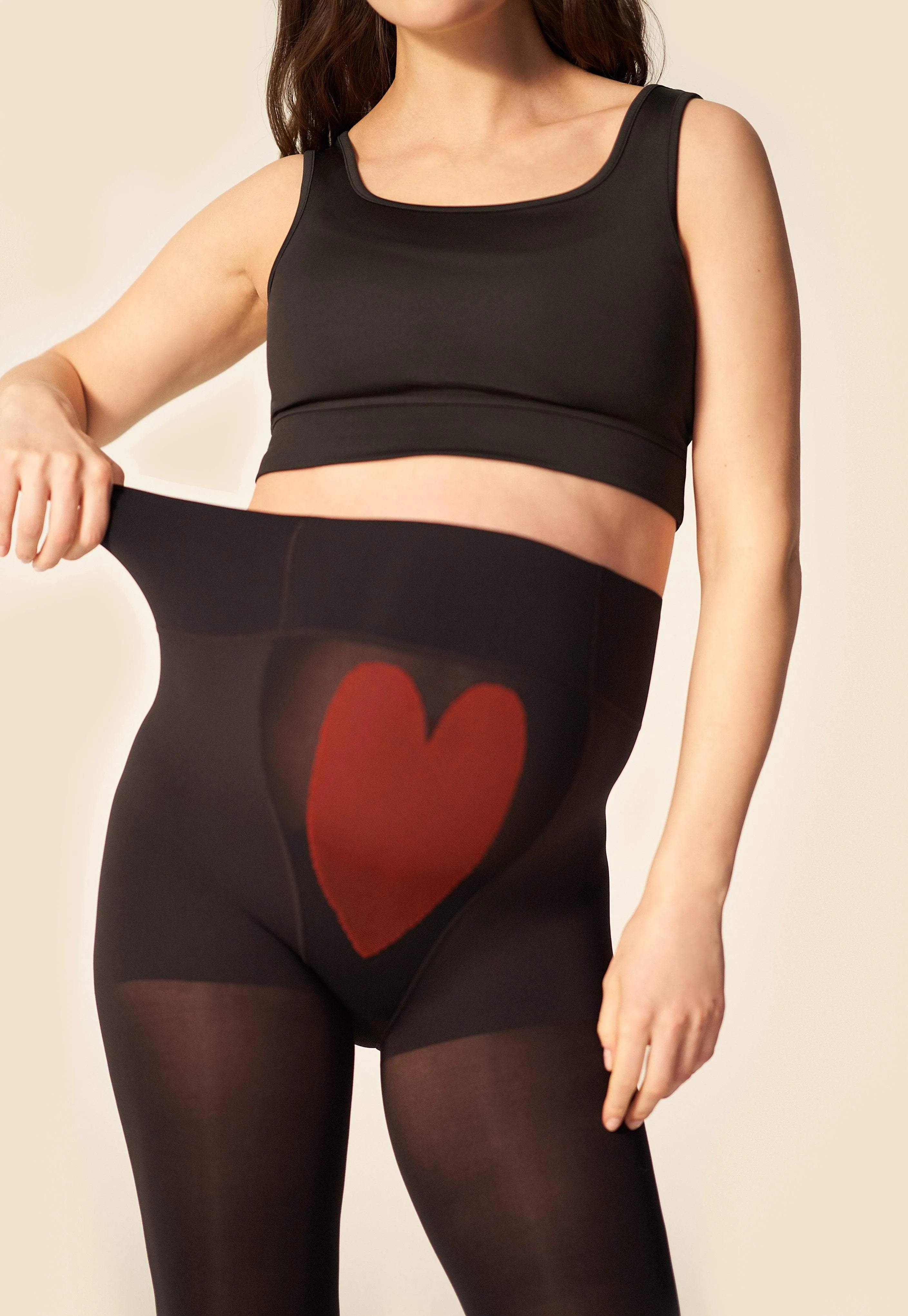 Mama Maternity Support Footless Tights