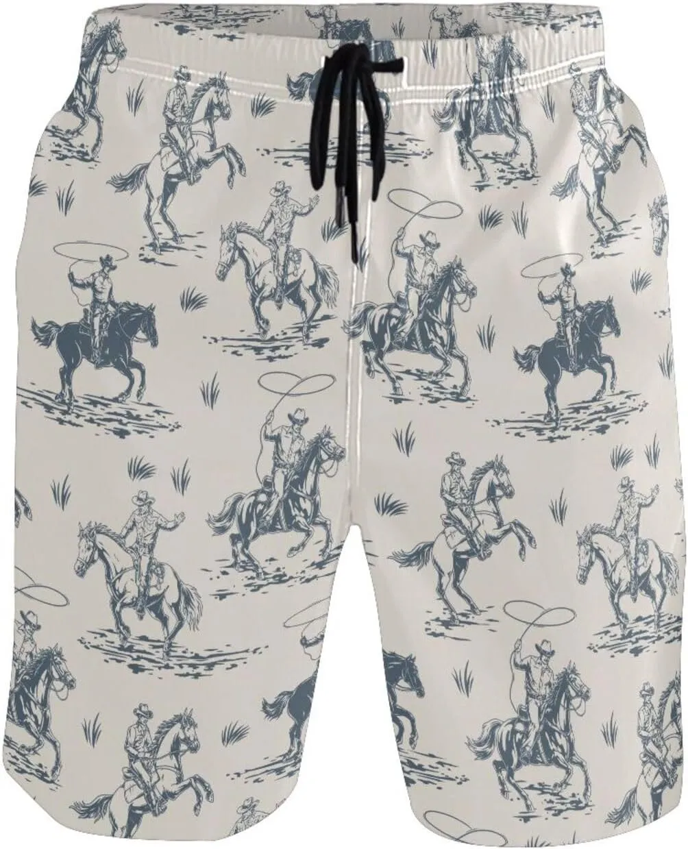 Men's Swim Trunks Board Shorts Quick Dry Swimsuit Swimwear Holiday Party Bathing Suit