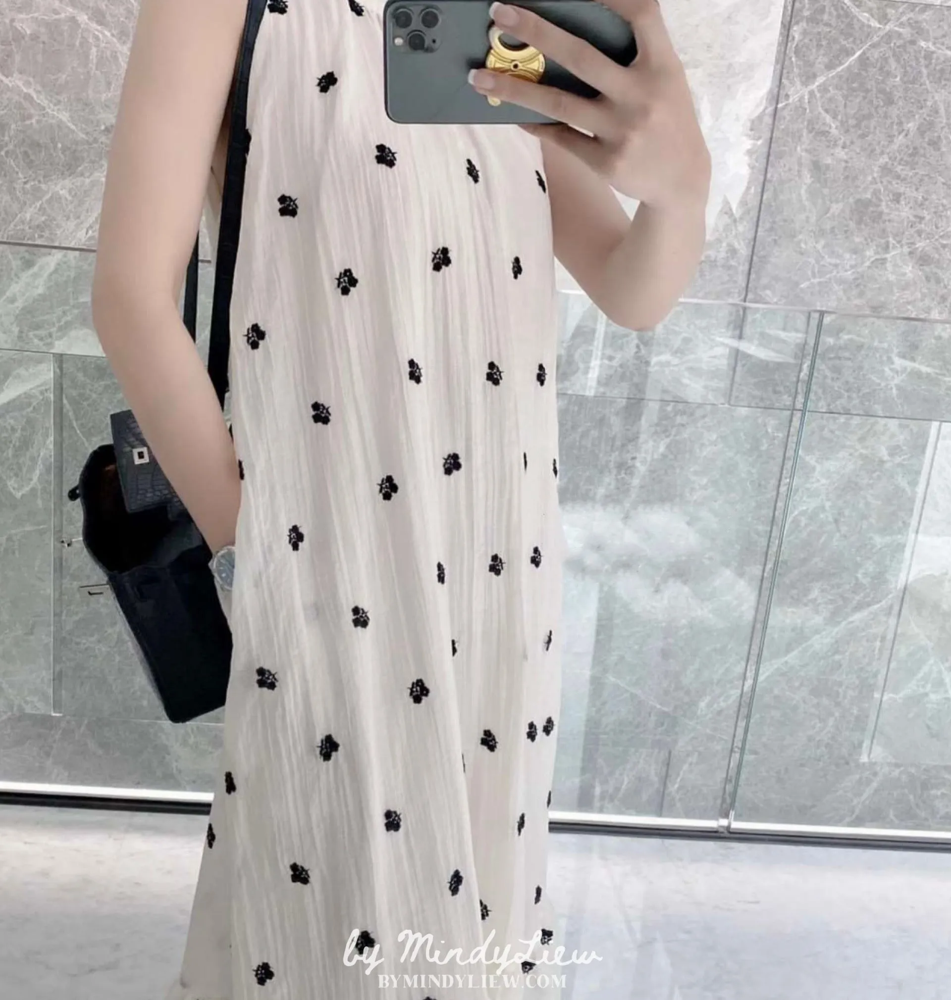 ML24776 Elegant Embriodery Dress