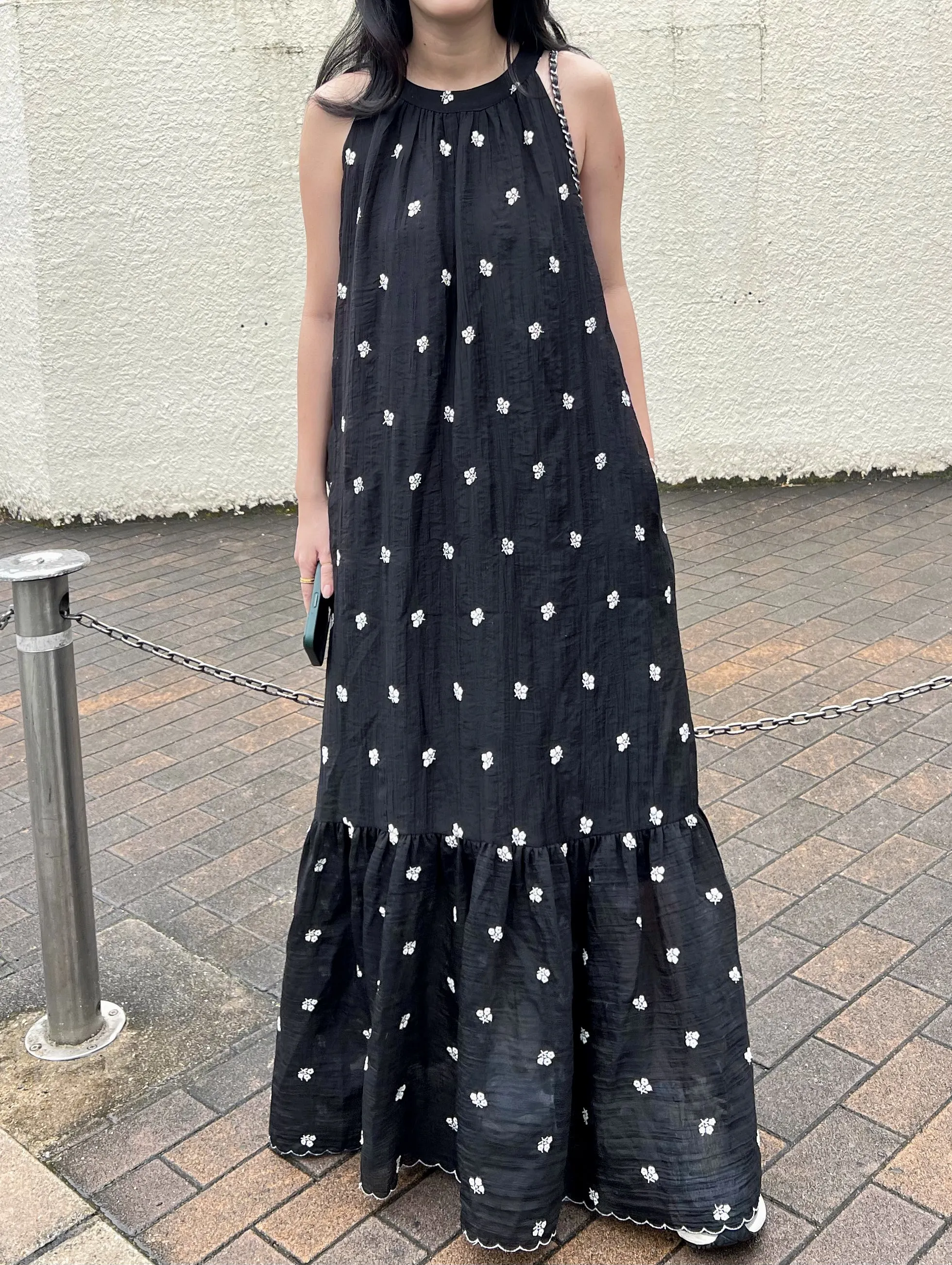 ML24776 Elegant Embriodery Dress