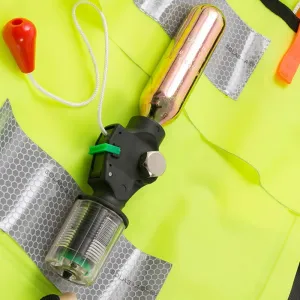 Quality CO2 Rearming Kit Cylinder Cartridge Tank for Automatic/Manual Inflatable Life Jacket Lifejacket Life Vest Waist Pack Belt Lifesaving PFD 33 Gram