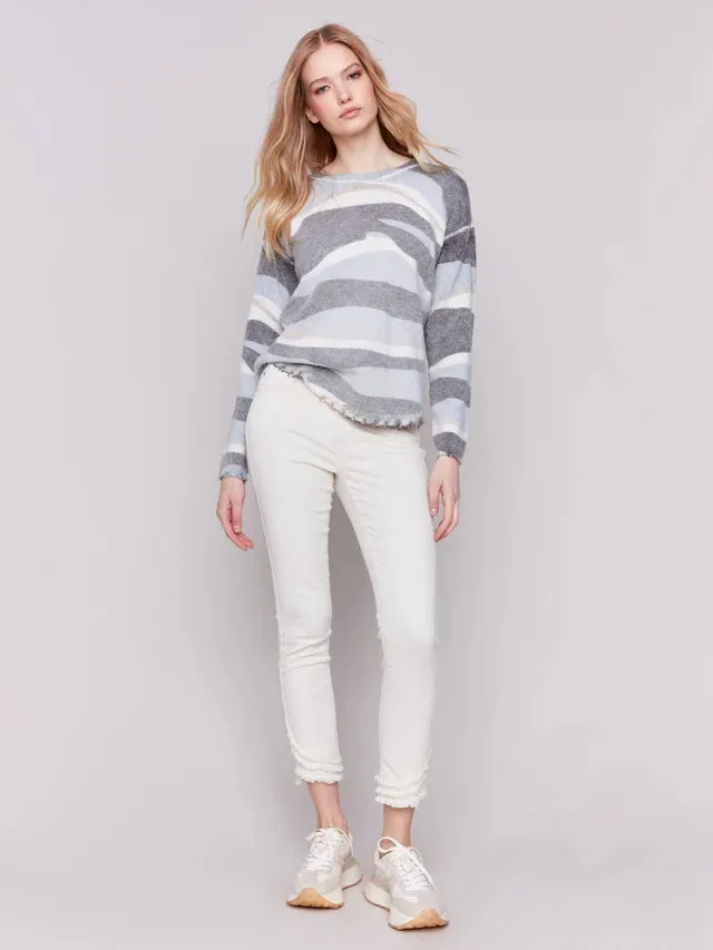 REVERSIBLE PLUSH SWEATER