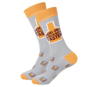 Semi-Pro Bourbon Drinker Socks