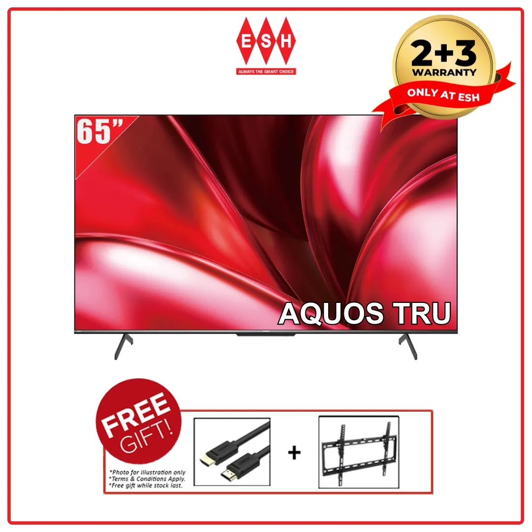 Sharp 4TC65GN7000X 65 Inch AQUOS TRU 4K UHD Google TV