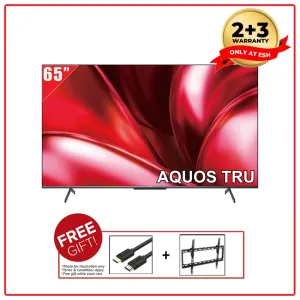 Sharp 4TC65GN7000X 65 Inch AQUOS TRU 4K UHD Google TV
