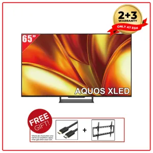 Sharp 4TC65GU8500X 65 Inch AQUOS XLED 4K UHD Google TV