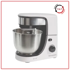 Sharp EMS80WH 4.0L 350W Variable Speeds Control Stand Mixer