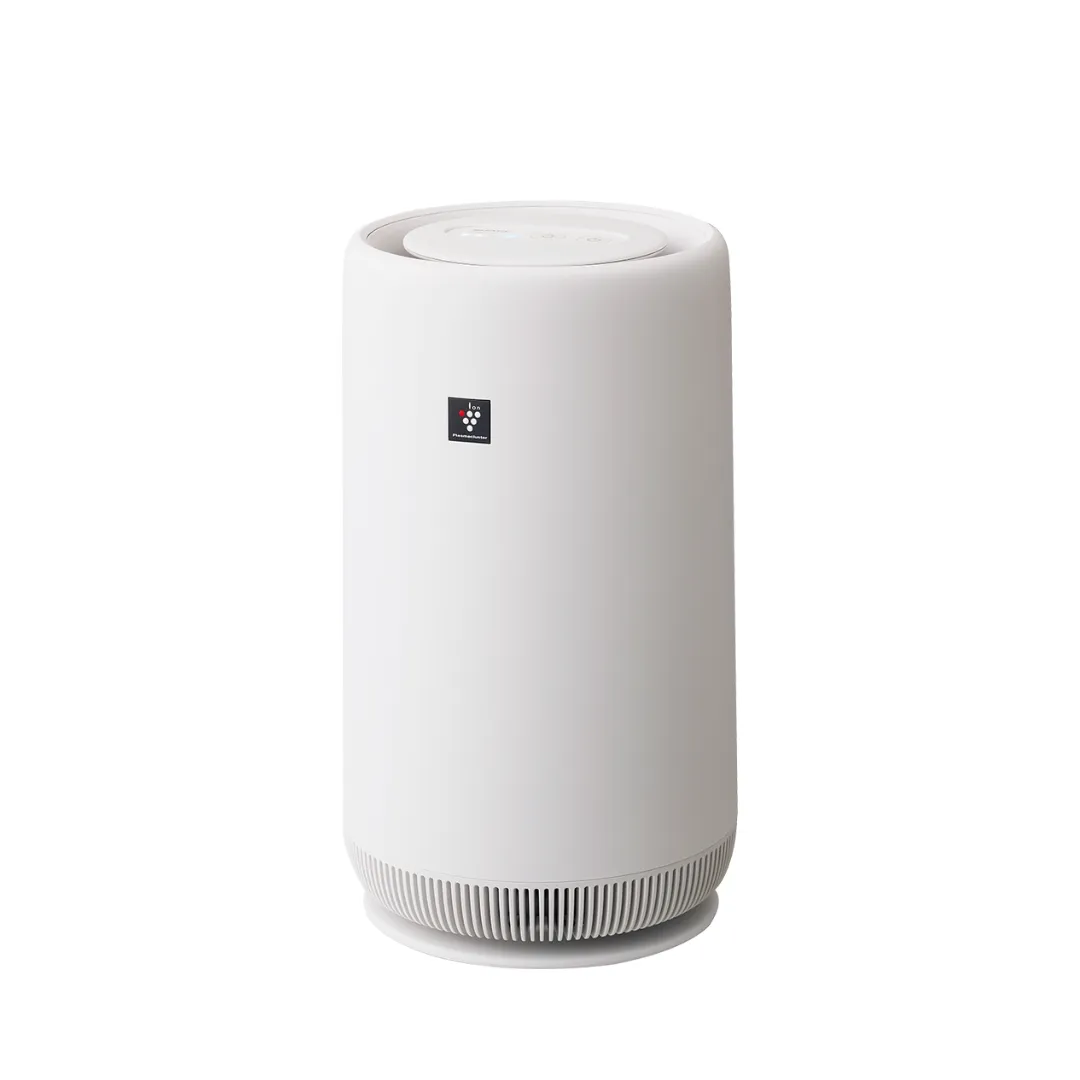 Sharp FUNC01W 10m² Plasmacluster Technology Cylindrical Air Purifier