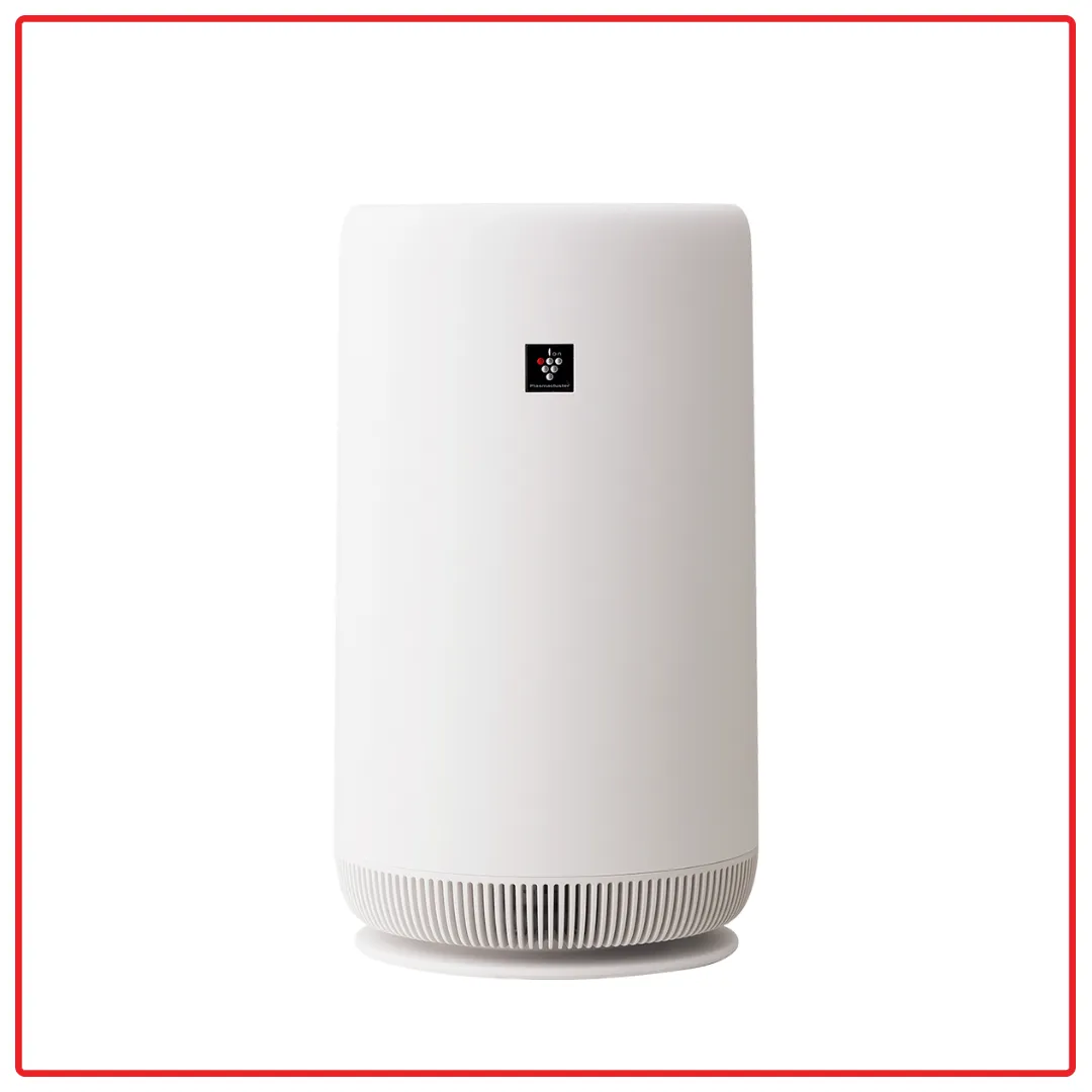 Sharp FUNC01W 10m² Plasmacluster Technology Cylindrical Air Purifier